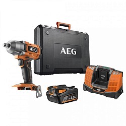 Аккумуляторный ударный гайковёрт AEG BSS 18C12ZC-402C