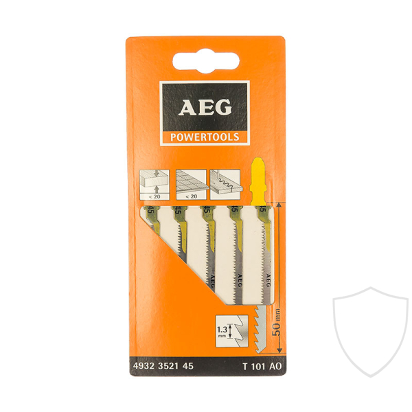 Пилки для лобзика AEG Т101АО